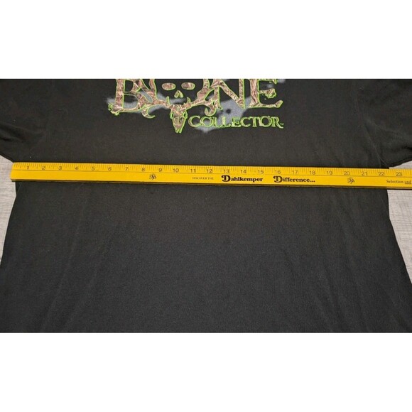 Bone Collector Long Sleeve T-Shirt 100% Cotton Men's Size XL Black Hunting - Picture 6 of 6